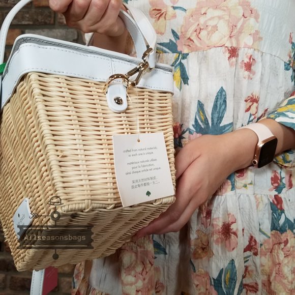 Kate Spade Picnic In Park Basket Strawberry BAG - Picture 13 of 13